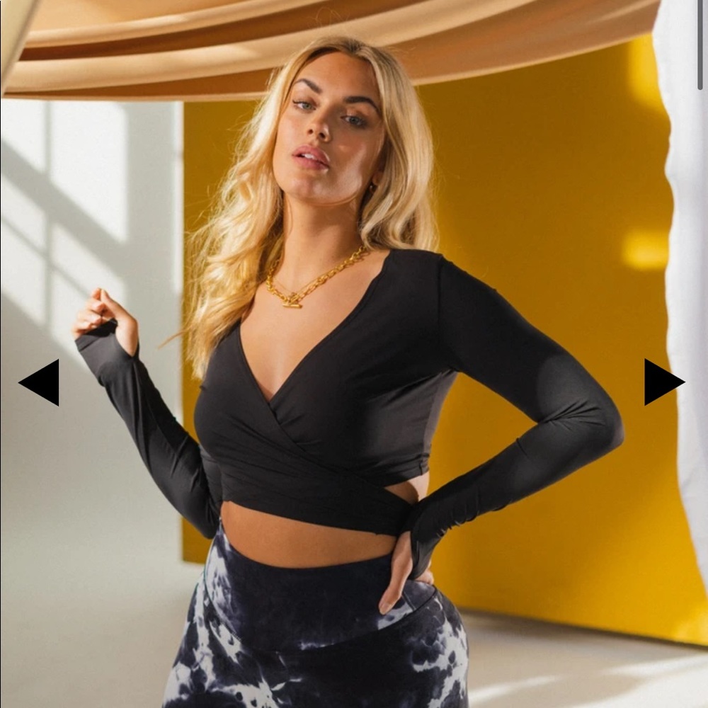 The dancer wrap top